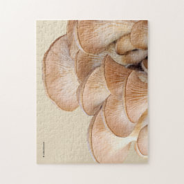Stängning av en Oyster Mushroom Colony Pussel