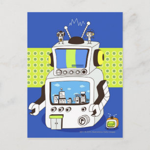 Stängning av en robot vykort