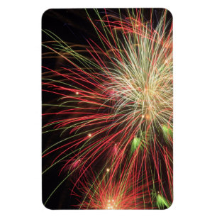 Stängning av Fireworks-magnet Magnet