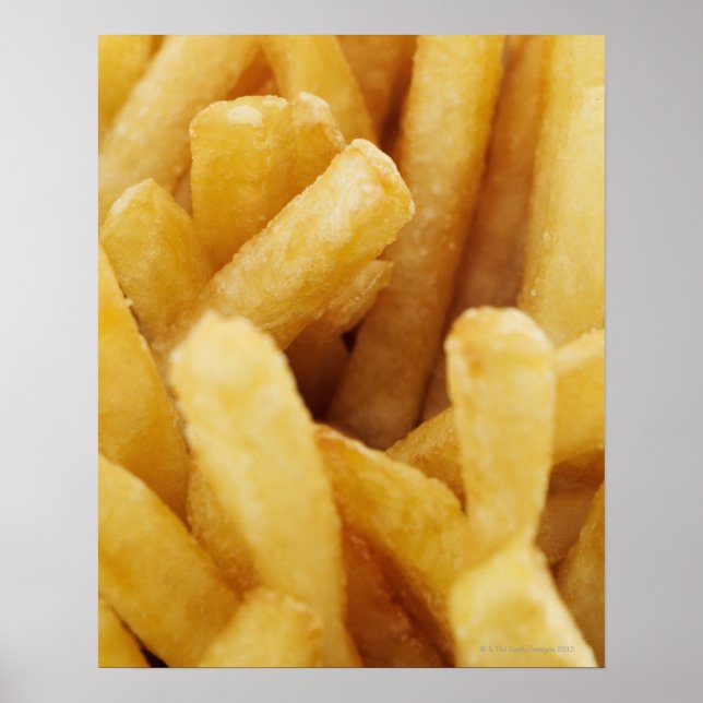 Stängning av Fransk fries Poster (Framsidan)