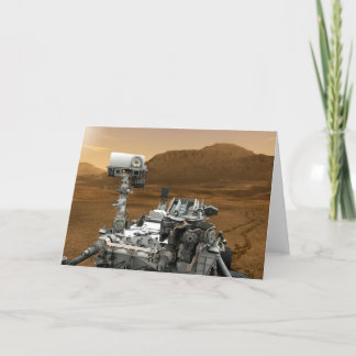 Stängning av Mars Curiosity Rover Kort