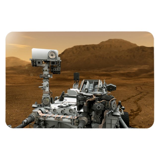 Stängning av Mars Curiosity Rover Magnet (Horisontell)