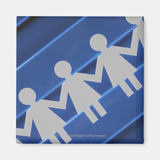 Stängning av pappra dockor magnet (Framsidan)