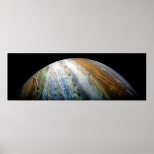 Stängning av Planet Jupiter från Juno flyby (2017) Poster