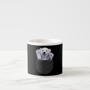 Stängning av Polar från Pocket Bear Älskare Espressomugg