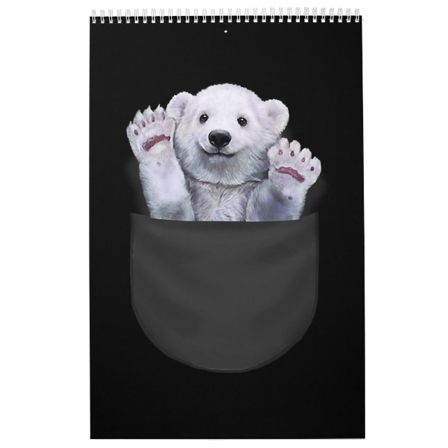 Stängning av Polar från Pocket Bear Älskare Kalender (Omslag)