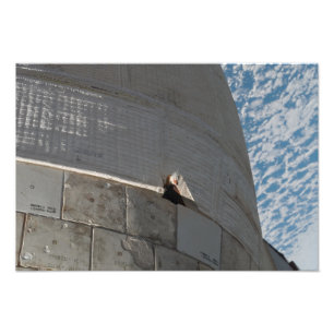 Stängning av rymdfärgens Atlantis Fototryck