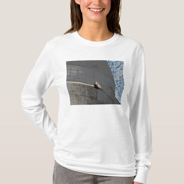 Stängning av rymdfärgens Atlantis Tee (Framsida)