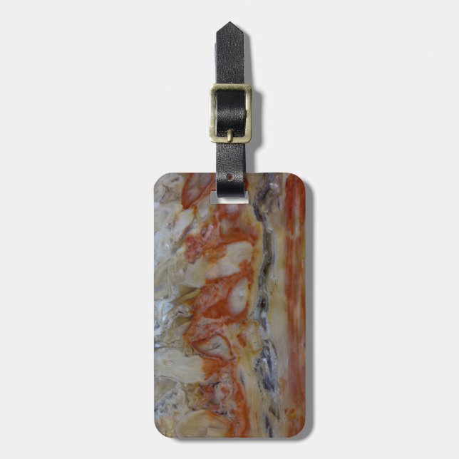 Stängning av torkat trä bagagebricka (Vertikal Framsida)