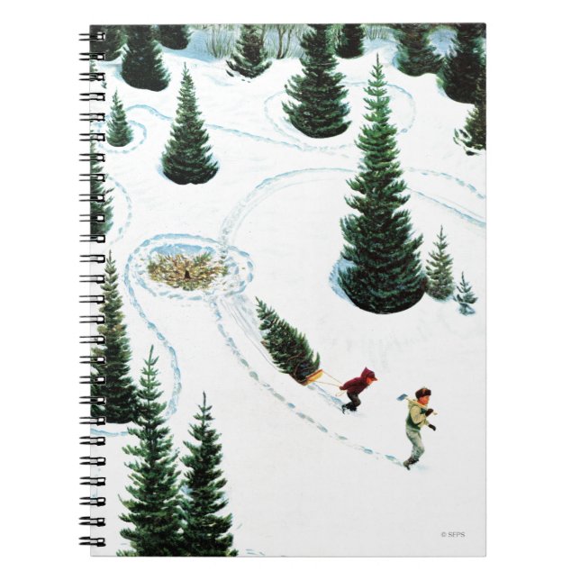 Stängning av Träd Anteckningsbok (Framsidan)