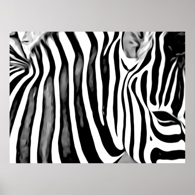 Stängning av Zebra Poster (Framsidan)