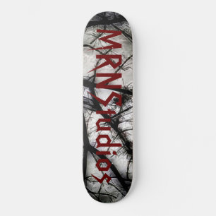 Stängning Mini Skateboard Bräda 18,5 Cm
