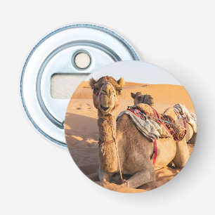 Stängning på Camel i Oman-öknen Flasköppnare