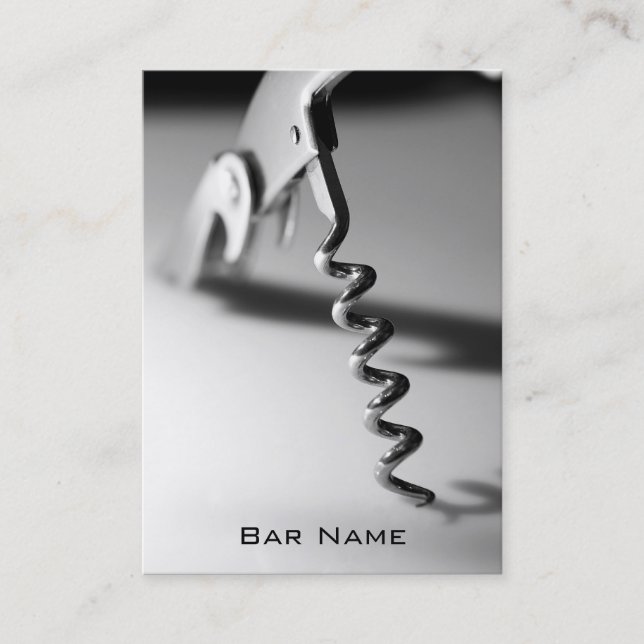 Stångrestaurangvisitkort Visitkort (Framsida)