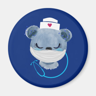 Stängskärlssköljning med medicinskt mask magnet