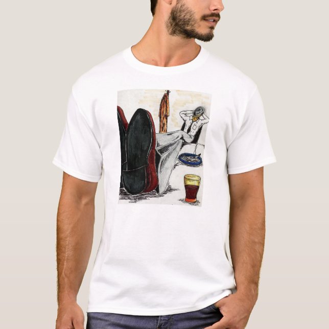 Stängt fodral t-shirt (Framsida)