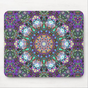 Stängt glas Mandala Musmatta