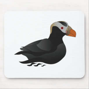 Stängt Puffin Swimming Musmatta