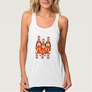 Stängt Tanktop Linne Med Racerback