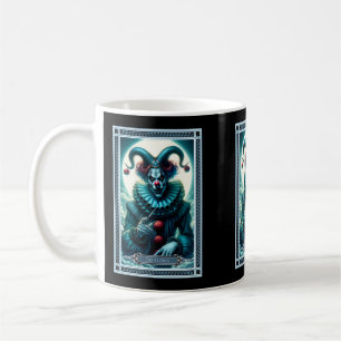 Stängt Tarot-kort Kaffemugg