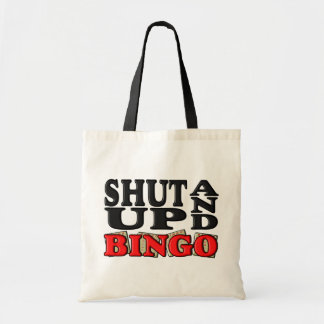 "STÄNGT UPP OCH BINGO ", TYGKASSE