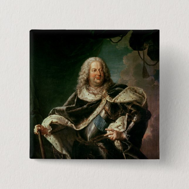 Stanislas Lesczinski kung av Polen Knapp (Framsida)