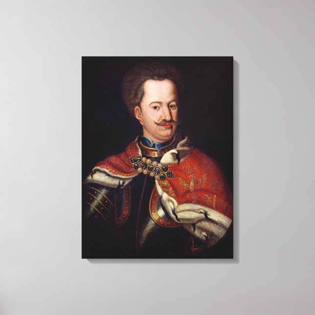 Stanislaw I Leszczynski Canvastryck (Framsida)