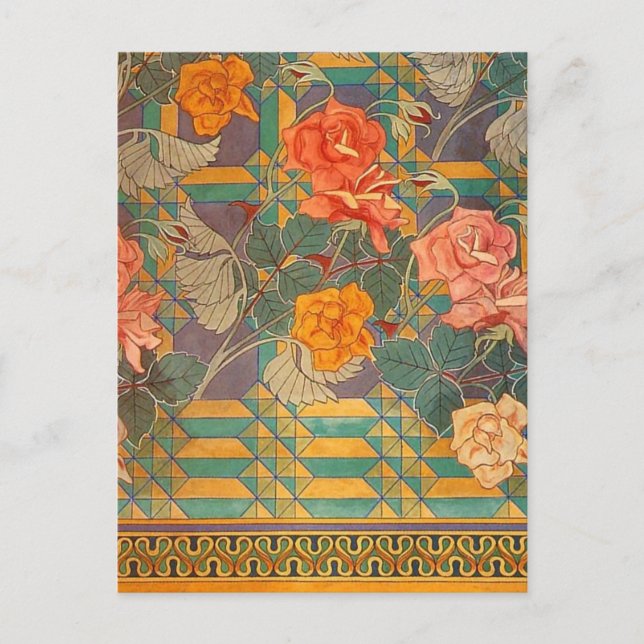 Stanisław Wyspiański ~ Rosor Vykort (Framsida)