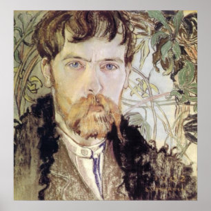 Stanislaw Wyspianski självporträtt, 1902 Poster