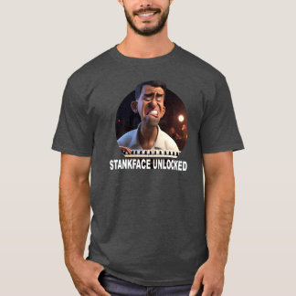 Stank Ansikte olåst funny Jazz T Shirt