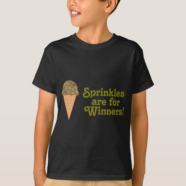 Stänk är för vinnarear, Champ. Tee Shirt (Framsida)
