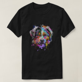 Stänk Art Australian shepherd T Shirt