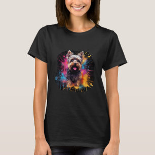 Stänk Art Yorkshire Terrier - Yorkshire Terrier S T Shirt