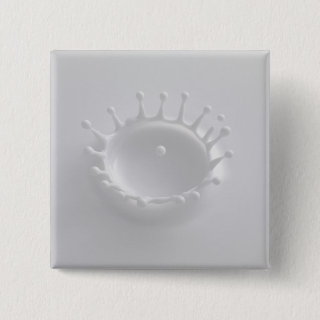 Stänk av mjölk knapp (Framsida)