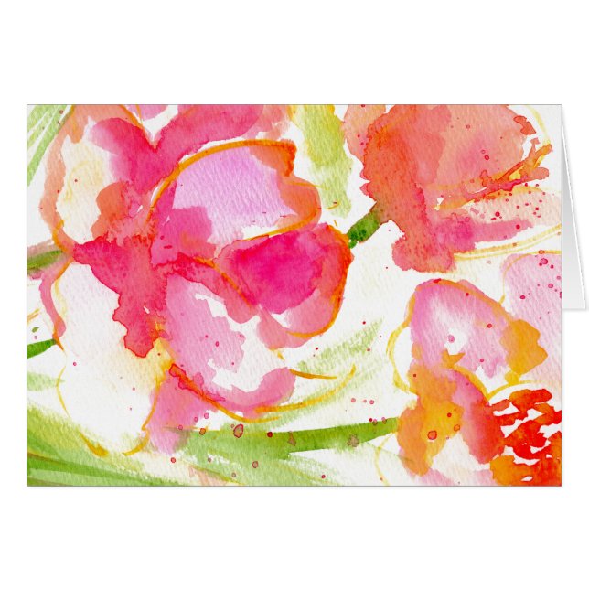 Stänk av Pinks Hälsningskort (Framsidan Horizontal)