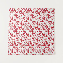 Stänk av röd färg