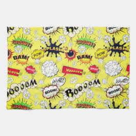 Stänk,Bam, Boom Kitchen Towel Kökshandduk