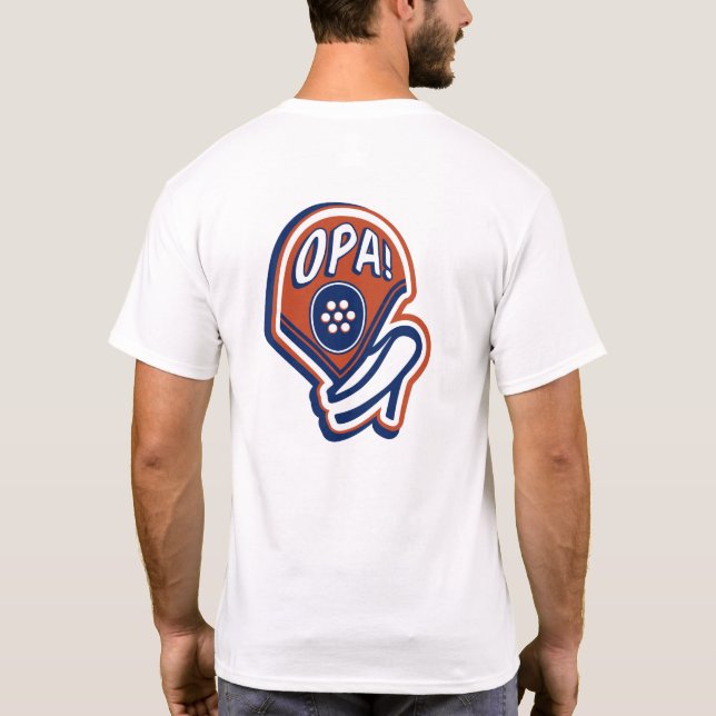 Stänk Boll (OPA Cap) T Shirt (Baksida)