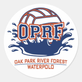 Stänk Boll Runt Klistermärke