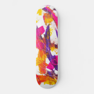 stänk färg mini skateboard bräda 18,5 cm
