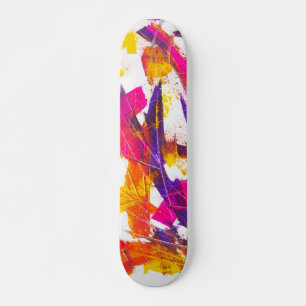 stänk färg mini skateboard bräda 18,5 cm