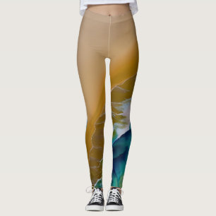 Stänk! Färgbubblor Abstrakt Leggings