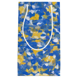 Stänk för blå, Gult och vit färg