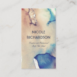 Stänk för elfenben och för kricka för visitkort