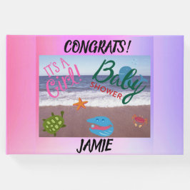 Stänk för glädjens skull: Flicka Shower Firande Ro Gästböcker