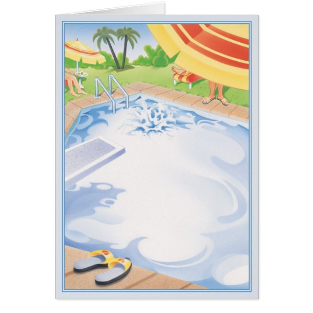 Stänk© Hälsningskort (Framsidan)