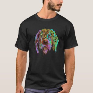 Stänk Hund Wirehsted Pointing Griffon T Shirt