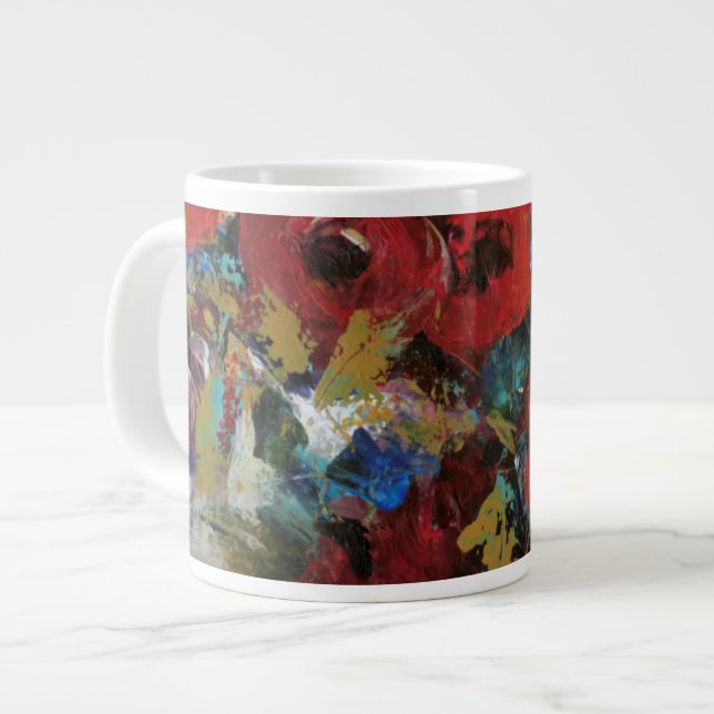 STÄNK i FÄRG II Jumbo Mugg (Framsida vänster)