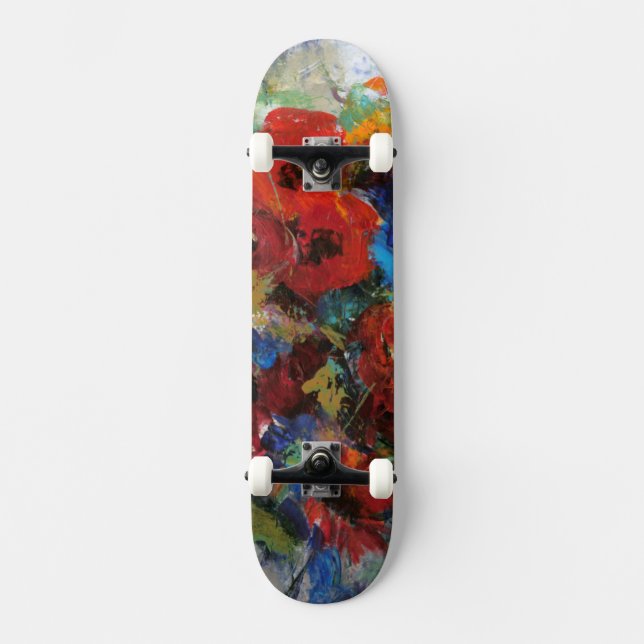 STÄNK i FÄRG II Skateboard Bräda 20,5 Cm (Framsida)