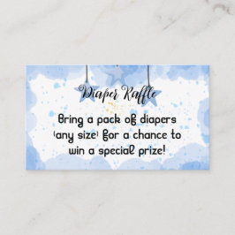 Stänk i glädjen: Vattenfärgsbabyskabinett Tilläggskort